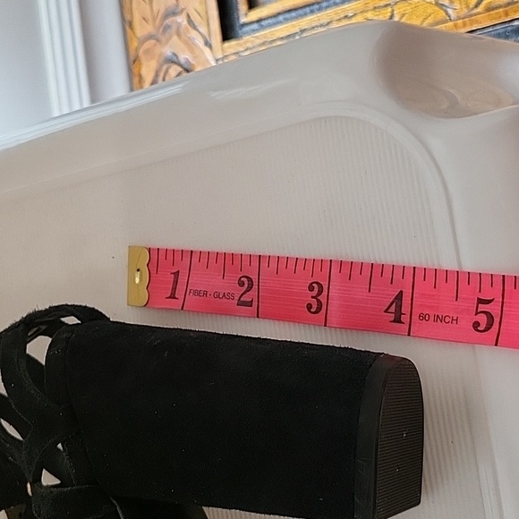 Black suede sandal - Picture 6 of 6